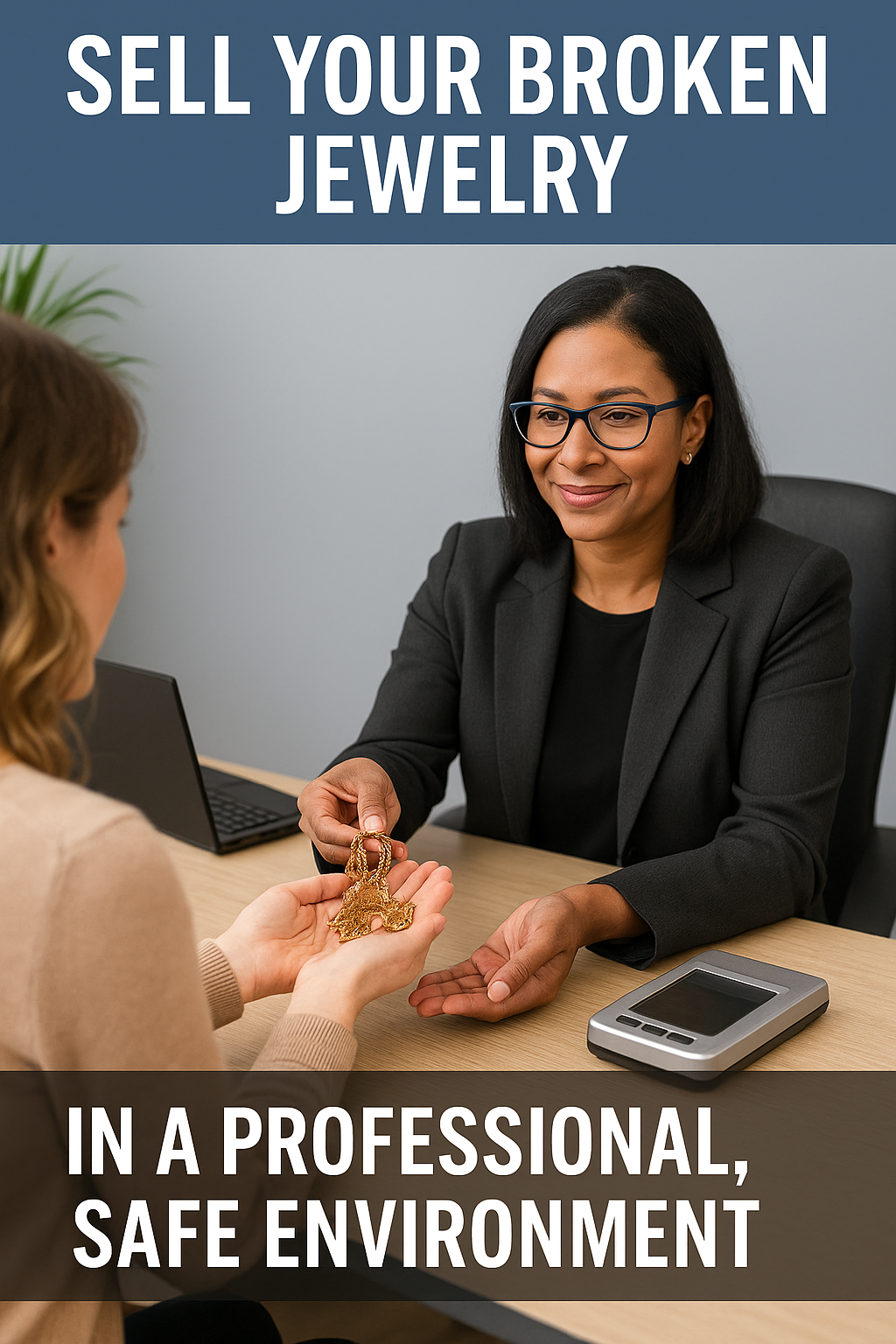 How to Sell Your Broken or Unused Gold Jewelry to Us